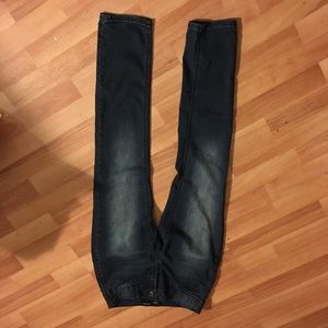 Love Indigo straight legs stretchy size 4